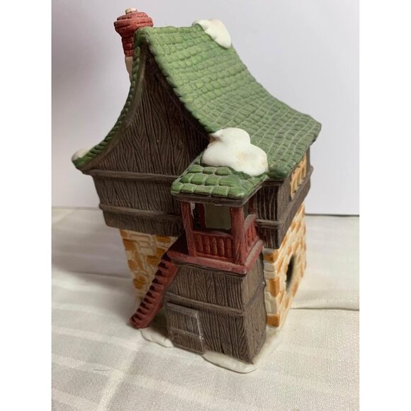 Department 56 Shops Of Dickens Village "Smithy" Handcrafted Porcelain House - Picture 3 of 6